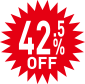 42.5%OFF