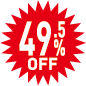 49.5%OFF